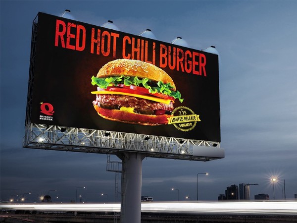 Outdoor advertising printing